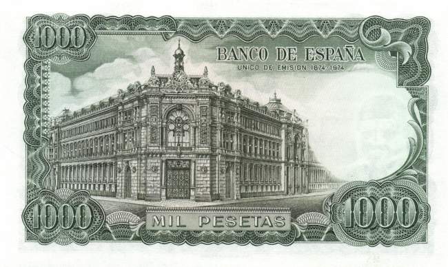 1000 Pesetas 17.9.1971